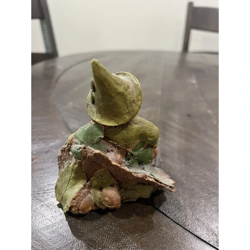 Tom Clark Gnome- Patrick- 1980's Rare Vtg Cain Studio Legs‎ Hanging No Coin